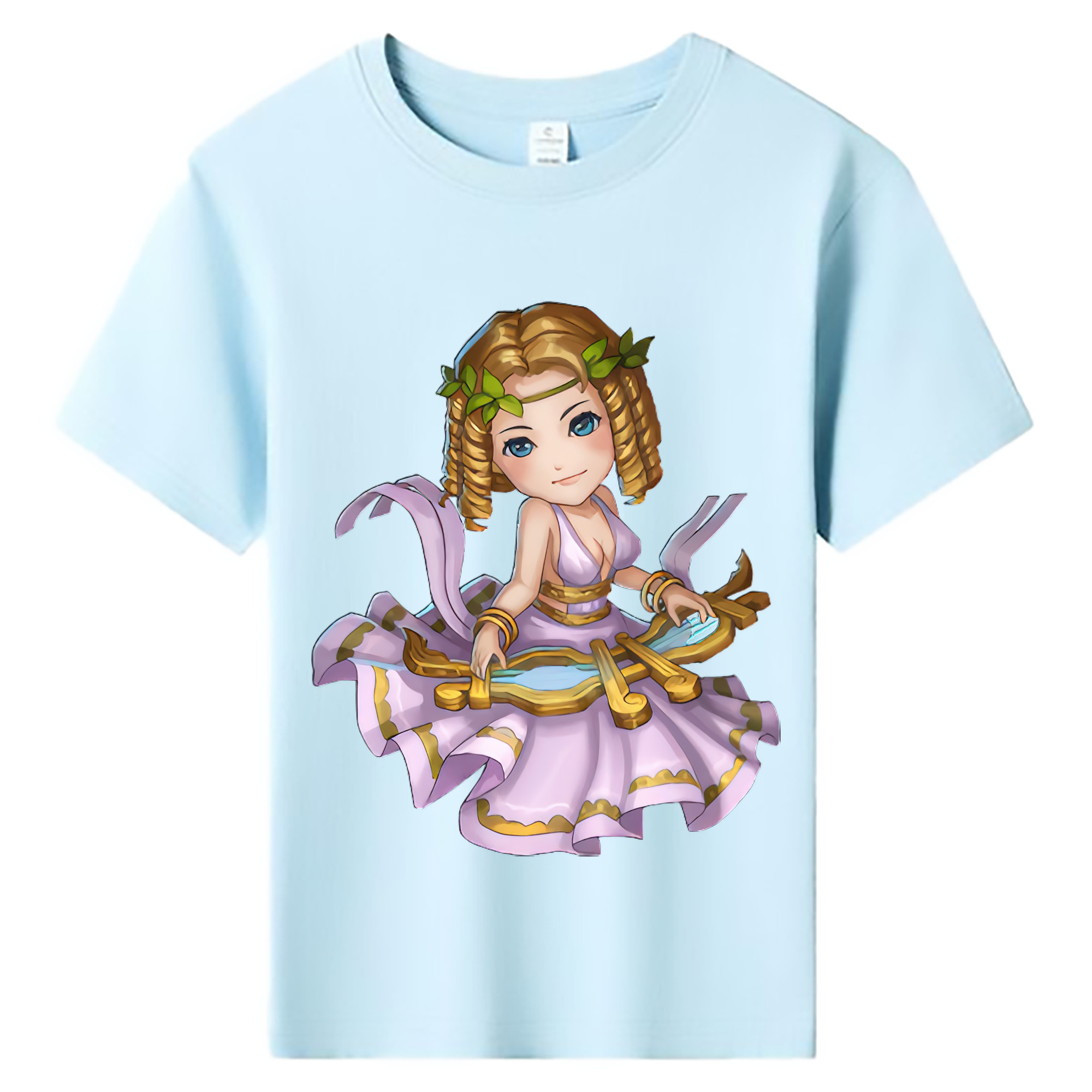 （画像用） リーグ・オブ・レジェンド League of Legends LOL 綿100％キッズTシャツ（フロントプリント）